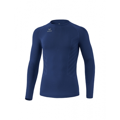 Erima Funktionsunterwäsche Langarmshirt Athletic Rundhals (nahtlos) navyblau Herren